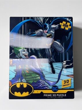 DC Batman vs Joker 3D Lenticular Puzzle - Brand New Sealed Condition